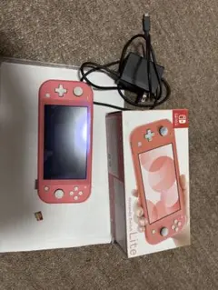 Nintendo Switch Lite ピンク 充電器付き SDカード付き