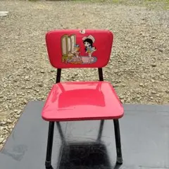 昭和レトロ コアラ柄 学習椅子 レトロポップ ミッドセンチュリー 