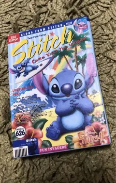 ディズニー　スティッチメモ帳