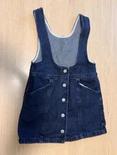 GU デニムジャンバースカート 110サイズ