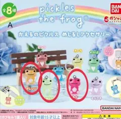 かえるのピクルス めじるしアクセサリー　Ａ　ガチャ　キーホルダー　グッズ