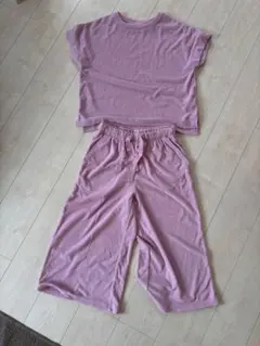 GU ピンク ルームウェア セットアップ　S