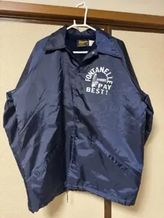 swing star コーチジャケット　70s アメリカ製　企業物　裏ボア　紺