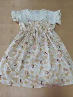 Disney プリンセス ワンピース 120　ベル