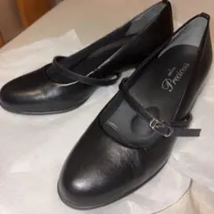 洋服の青山 nline Precious 黒 ストラップパンプス