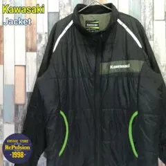 KAWASAKI　カワサキ　ジャケット　バイクウェア　軽量中綿