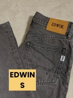 EDWIN エドウィン デニムワイドストレートパンツ Sサイズのサムネイル