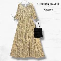 カスタネ アーバンブランシェ オケージョンドレス 花柄 レースワンピース 1