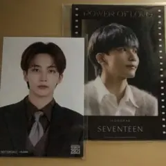seventeen ジョンハン フォトカード 　　2枚セット