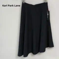新品タグ付　Karl Park Lane フレアスカート 黒 アシンメトリーのサムネイル