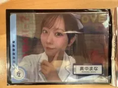 クリアトレーディングカード タワレコカフェ 白衣衣装 真中まな①