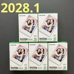 FUJIFILM instax mini 50枚　チェキフィルム　新品未開封