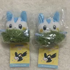 ポケモン 韓国限定 パチリス エモンガ クッション 2種セット