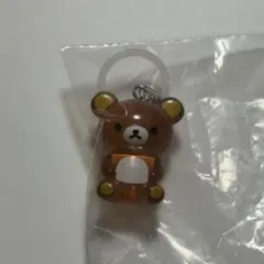 リラックマ クリアマスコットチャーム めじるしアクセサリー すわり