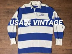 USA製 Collegiate Pacific ラガーシャツ 長袖ポロシャツのサムネイル