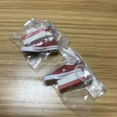 コンバース ガチャ めじるし レッド 2点セット ONE STAR