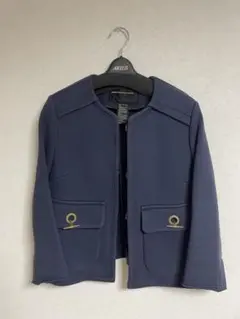 DOUBLE STANDARD CLOTHING ノーカラージャケットサイズ38