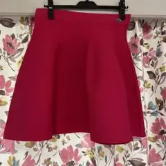 SALEウエストゴムだけど張りのある綺麗め可愛いニットスカート