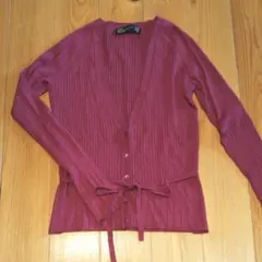 ZARA ピンク カーディガン