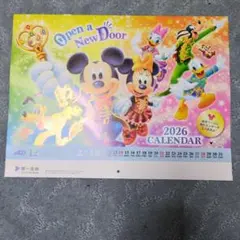 ディズニー 2026年 壁掛けカレンダー