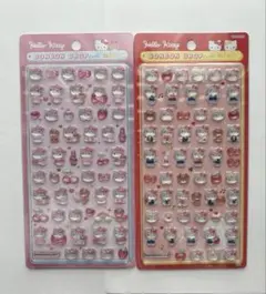 【正規品】 ボンボンドロップシール mini サンリオ キティ 2枚セット