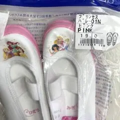 6r1077 上履き 19 新品　スクール バレーシューズ　プリンセス