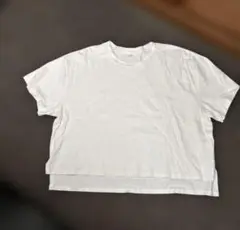 GAP ホワイト ショート丈 半袖Tシャツ　M