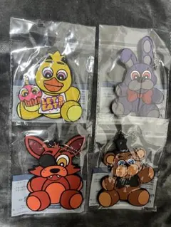 ファイブナイツアットフレディーズ　ラバーキーホルダー コンプリート