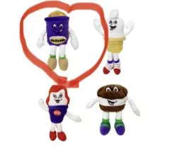 デイリークイーン　ぬいぐるみ　ブリザード　ヴィンテージ　ビーンプラッシュパルズ