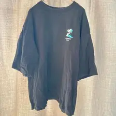 ユニクロ　UNIQLO PEANUTS オーバーサイズ Tシャツ M黒　ブラック