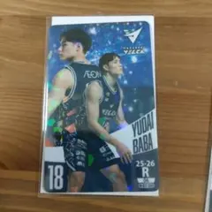 長崎ヴェルカ #18 馬場雄大選手オンサイトカード R