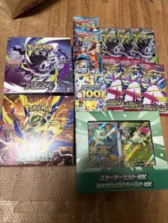 ストームエメラルダ 1BOX スターターセットex 3種 バラパックまとめ売り ストームエメラルダ 1BOX スターターセットex 3種 バラパックまとめ