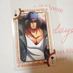 ワンピース ONE PIECE トランプ　グザン