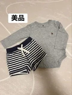 【美品】baby GAP セット 長袖ロンパース　半ズボン　セットアイテム