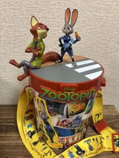 ポップコーンバケット　ズートピア　ディズニー