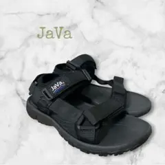 JaVa ジャバ スポーツサンダル ブラック 24cm JVS0001のサムネイル