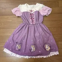 【axes femme】アクシーズファム　ラプンツェル　ワンピース　110センチ