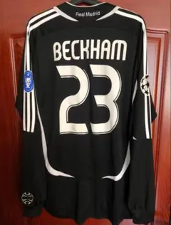 Real Madrid ベッカム 23 長袖 ユニフォーム Real Madrid ベッカム 23 長袖 ユニフォーム - メルカリ