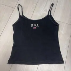 BRANDY MELVILLE USAロゴキャミソール
