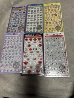 ボンボンドロップシール　mini ディズニー 6種　正規品