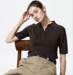 ユニクロ ポロセーター ポロシャツ