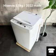 設置まで✨ Hisense 一人暮らし洗濯機 5.5kg✨ 2022年製⭕️ - メルカリ