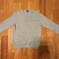 カシミヤ vネック ニット