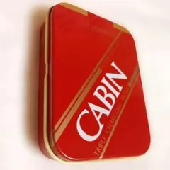 昭和レトロ　CABIN 85　キャビン ミニ缶ケース 　レトロ缶　希少　レア