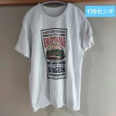 ハンバーガー プリント Tシャツ 170cmのサムネイル
