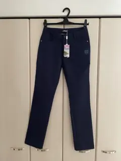 ☆未使用☆PGM レディース ゴルフパンツ•ネイビー/Mサイズ•タグ付き☆