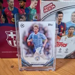 【オークション】Topps UEFA Kevin de Bruyne
