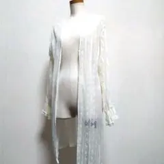 美品 ストレッチレース　シアーガウン/Mのサムネイル