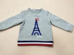 JACADI エッフェル塔トレーナー　3A 96cm