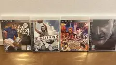 PS3専用ソフトFIFAストリート、NBAストリート、ストⅣAE,メタリギア4
